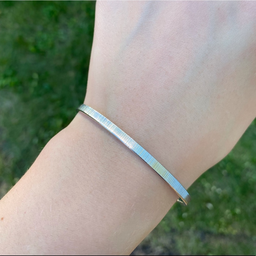silver monet cuff bracelet